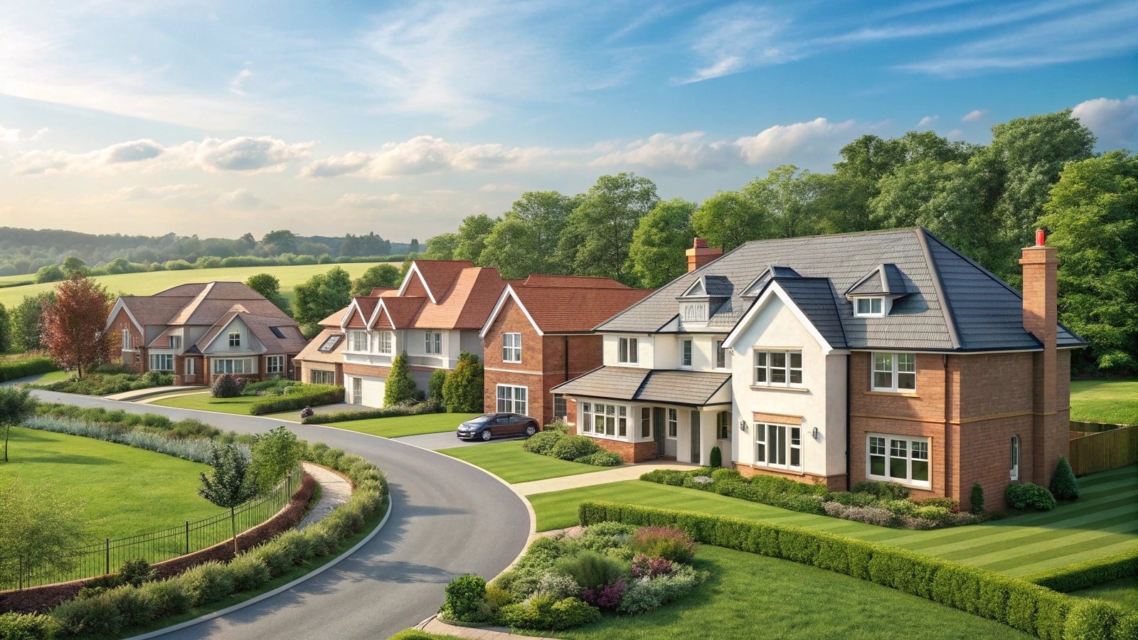 Property investment portfolio concept